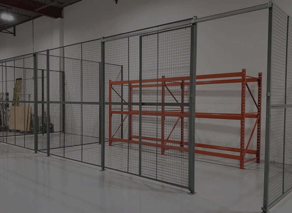 Wire Mesh Fencing Racking System