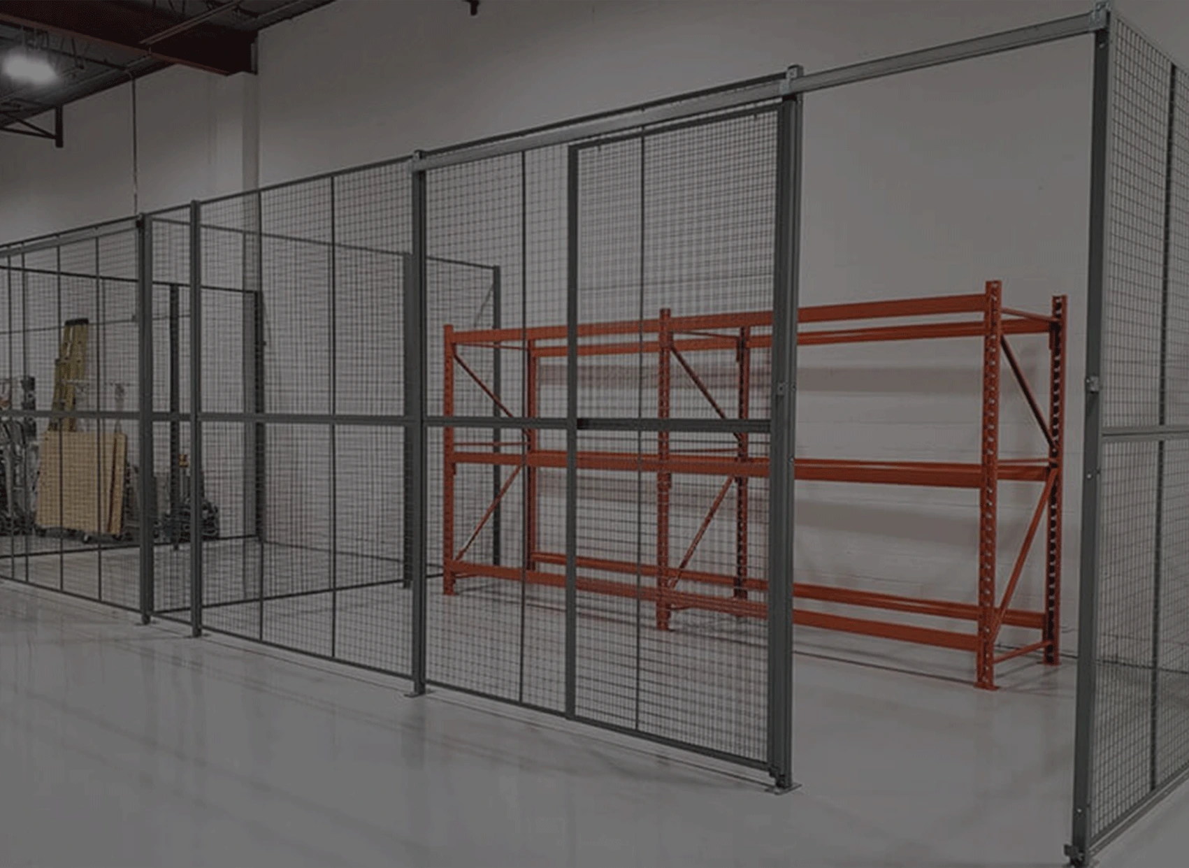 Wire Mesh Fencing Racking System